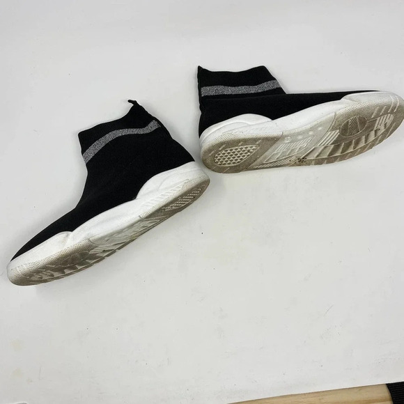 Chiara Ferragni‎ Black Logo Fabric Sock Sneakers - Picture 11 of 11